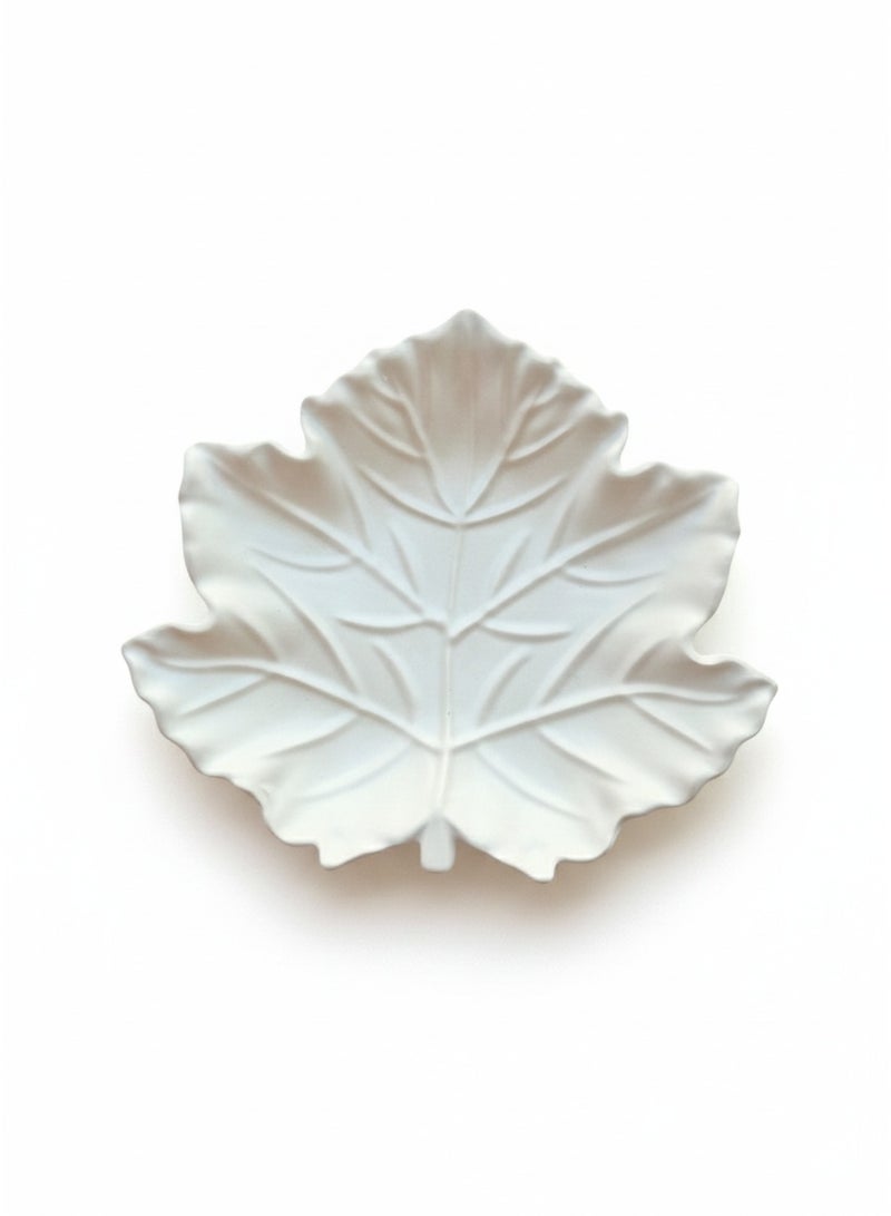 Sosha Elegance Ivory Leaf Trinket Tray - Image 2